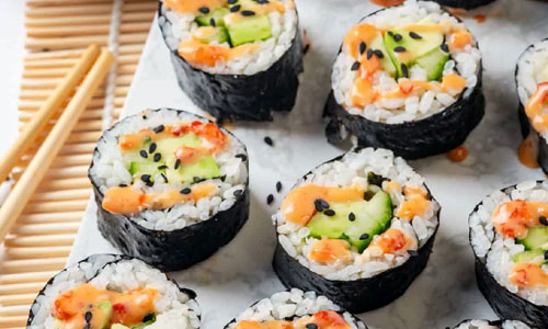 Avocado Sushi Deluxe