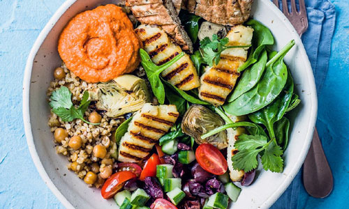 Mediterranean Mezze Bowl